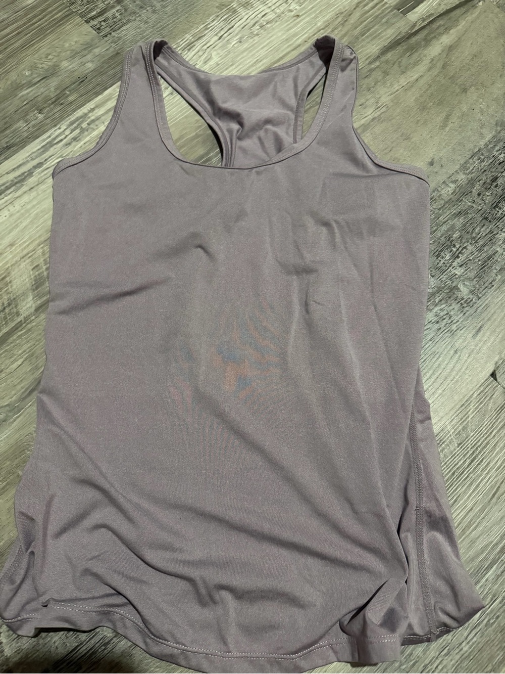 Athletic Works Racerback Tank Top in Dusty Lavender
